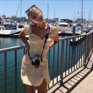 With Jean Bella Dress - SOLD